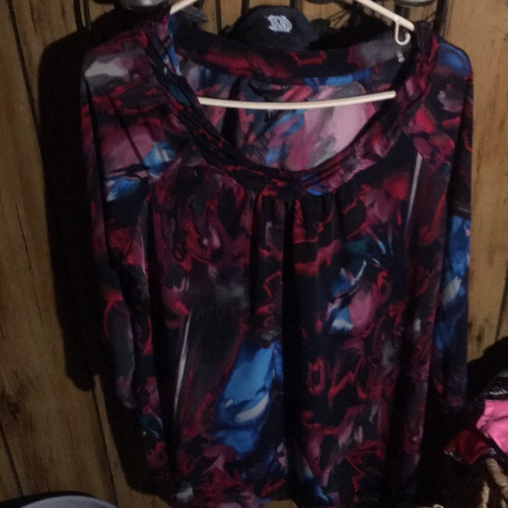 Daisy Fuentes large dress top